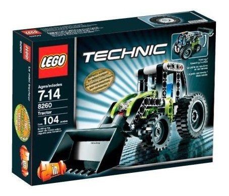 Set Construcción Lego Technic Mini Tractor D 104 Piezas