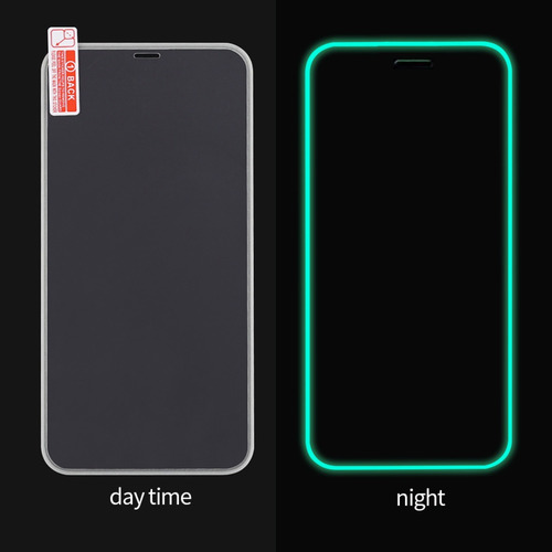 Lamina Borde Fluorescente Luminoso Para iPhone 13