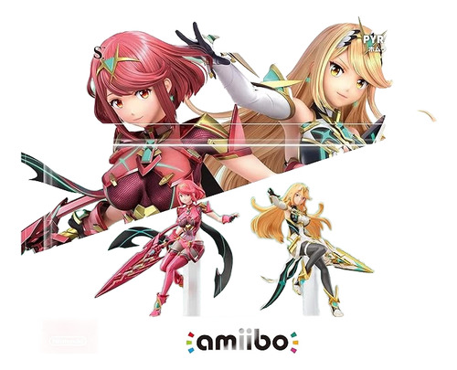 Amiibo Pyra Y Mythra Super Smash Bros Nintendo