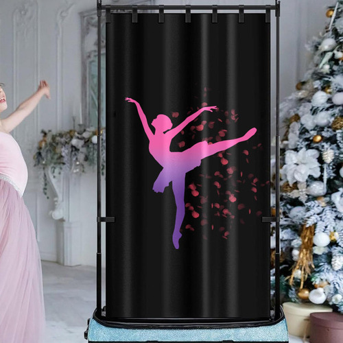 Cortina De Privacidad Para Bolsas De Baile, Bailarina Cambio