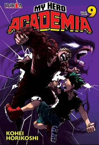 Manga, Boku No Hero Academia N° 9 / Kohei Horikoshi / Ivrea