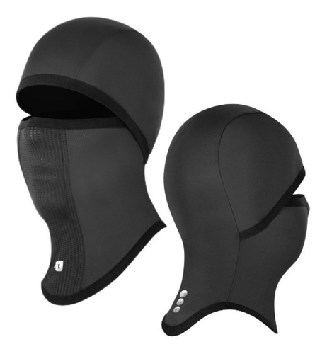 Touca Balaclava Máscara Tática Proteção Solar Uv50+ Invictus Cor Preto Tamanho P