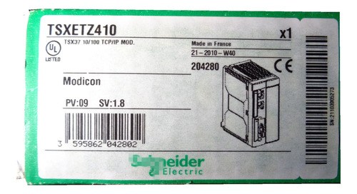 Modulo Conmutador Ethernet Tsxetz410 Sellado Caja 1 Año