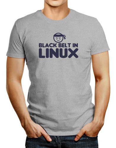 Idakoos Polo Black Belt In Linux