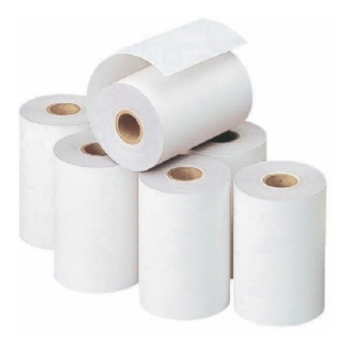 Caja X 50u Rollo De Papel Térmico Tickets 80 Mm X 50mts 48gr