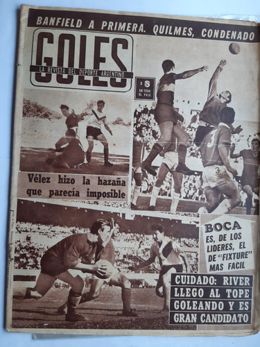 Boca Vélez River Fangio Selección Argenti / Goles 746 / 1962