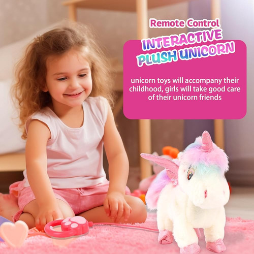 Unicornio Interactivo Dollox Con Disfraz Y Accesorios Para N