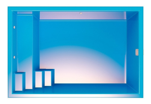 Piscina Fibra Modelo Furore (4.00m X 2.70m X 1.40m) Kit 02