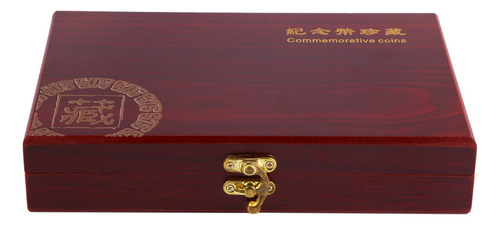 - Caja Expositora De Madera Para Monedas, 100 Unidades