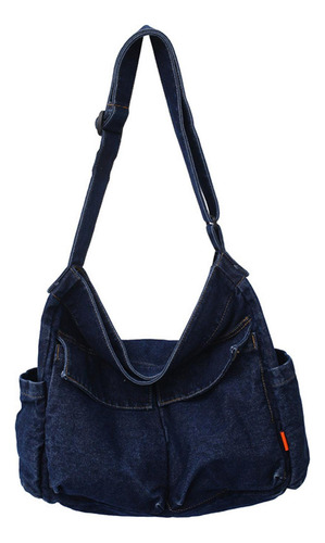 Bolso Multifunción Para Hombre Y Mujer, Bolso Azul Oscuro