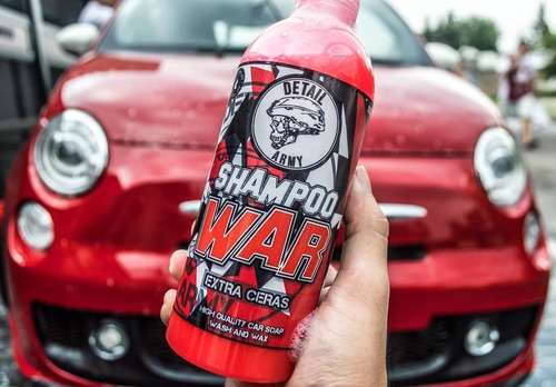 Detail Army® - 002 | Shampoo War | Con Cera Carnauba | 550cc | Detailing
