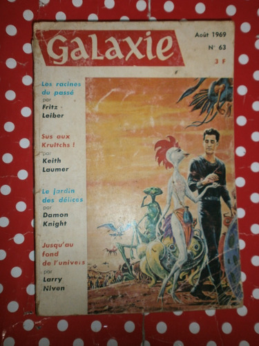 Galaxie N° 63 Revista Francesa 1969 Ciencia Ficción Cuentos