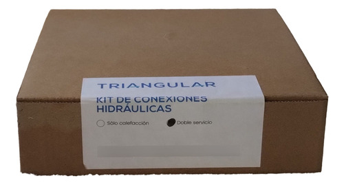 Kit Conexiones Hidráulicas Rígidas Triangular Para Calderas