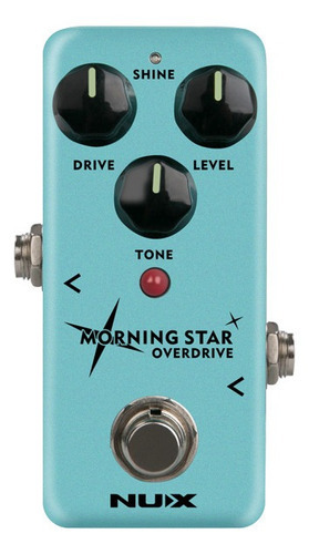 Pedal Overdrive Para Guitarra - Morning Star - Nod-3 - Nux