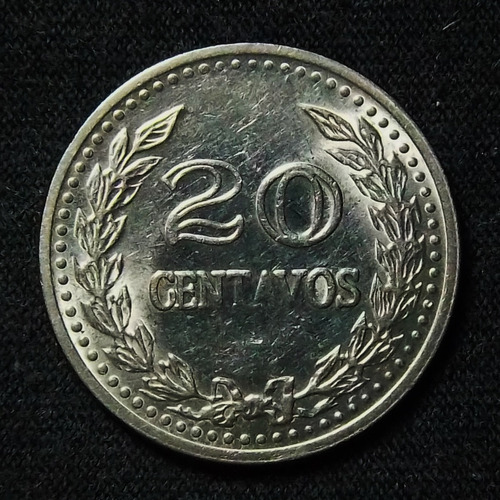 Colombia 20 Centavos 1975 Sc Km 246.1