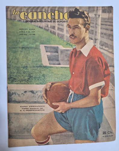 Antigua Revista La Cancha N°988 Año 1947 Le303