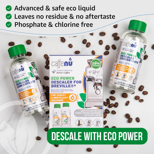 Solución Descalcificadora Para Café 2 Botellas 4 Usos