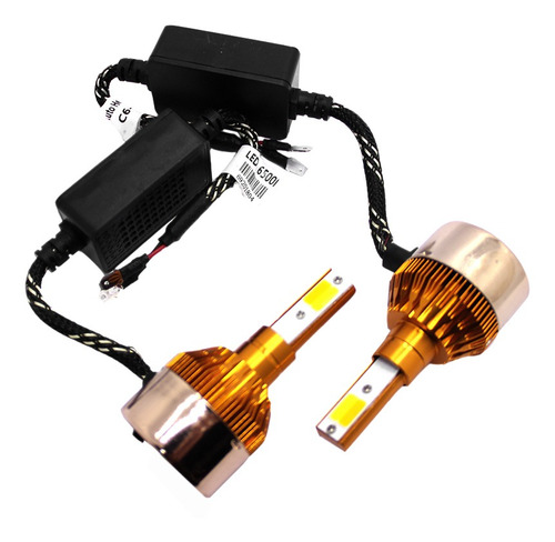 Lampara Led    Universal H3 Kit Blanco/ambar Canbus