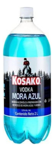 Fusión Kosako Vodka/mora Azul 2 L