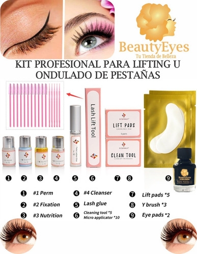 Kit Ondulado Lifting + Tinte - Unidad a $90600