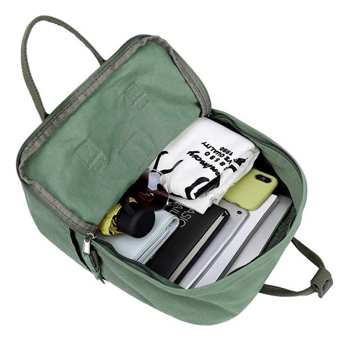 Luckyz Mochila De Lona Ligera Informal Para Mujer Mochila De