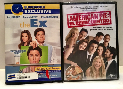 American Pie  El Reencuentro  La Ex  2 Dvd Originales 