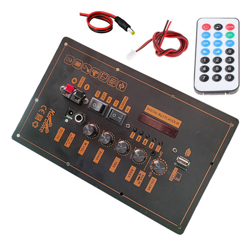 Amplificador De Audio Amp Board 30w To120w Control Remoto