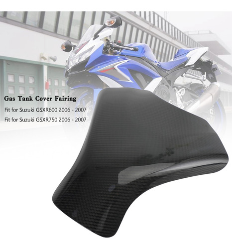 Tapa De Depósito Para Suzuki Gsxr600 Gsxr 750 06-07 Carbon