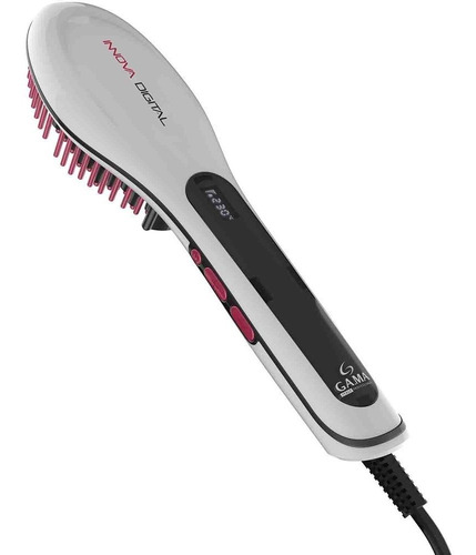 Imagen 7 de 10 de Cepillo Pelo Cabello Planchita Alisador Ion Anti Frizz Lacio Brillo Y Pelo Saludable - Compacto - Garantia Oficial -