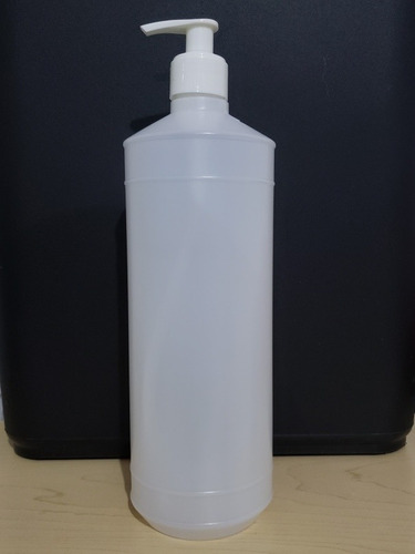 Botella Industrial 1lt Con Dosificador Gel (30 Pzas)
