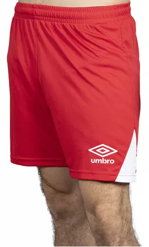 Umbro Short Deportivo Hombre Pro Training Active Poly Short plateado