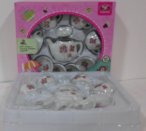 Mini Juego Te Muñecas Juego Te Niñas 10pzs Porcelana Z/ Sur
