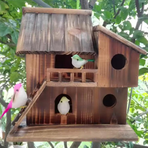 Casa Para Pájaros, Juguete De Madera, Para Pájaros, Para L