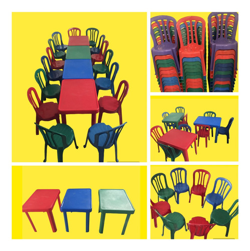 Alquiler Sillas Y Mesas Infantiles P/cumples $75.000 !!!!