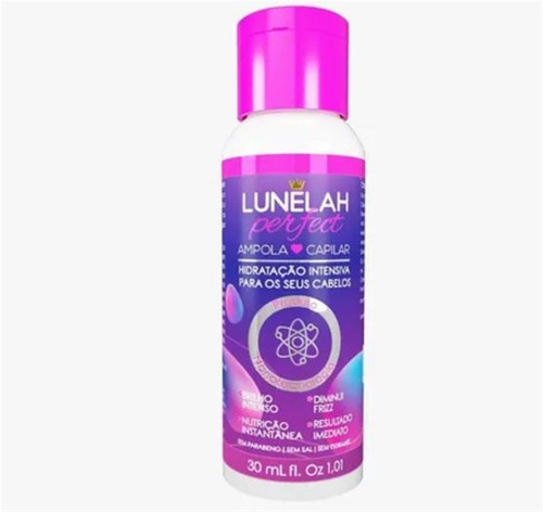Imagem 3 de 5 de 2x Lunelah Tratamento Cabelo 30caps + 4x Ampola Capilar 30ml