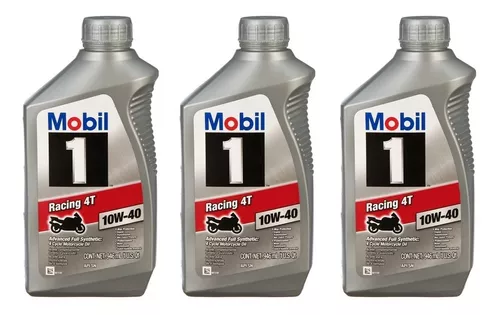 Mobil Super (120430-6PK) 10W-40 Aceite de motor - 1 cuarto de galón,  paquete de 6