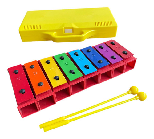 Glockenspiel Hand Knock Piano Toy Xilófono Para Regalos