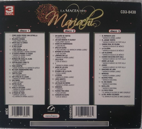 Imagen 2 de 2 de La Magia Del Mariachi