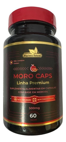 Morosil Moro Natural Alquimia Caps 500 mg 60 cápsulas Sabor S/Sabor