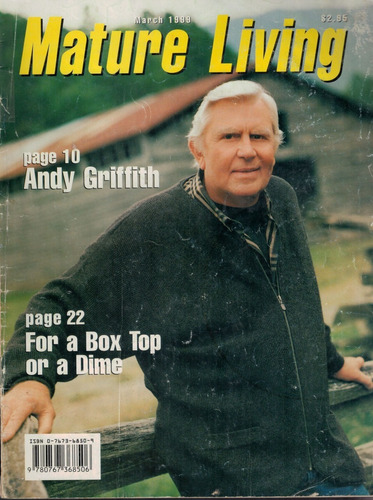 Revista Mature Living: Andy Griffith !!