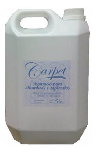 Detergente Para Lavado De Tapizados Y Alfombras Carpet