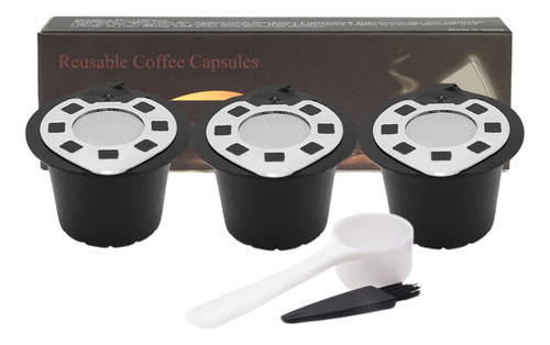 Pacote De Conjunto Para Máquinas Cápsulas De Café Prata