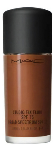 Base de maquillaje líquida MAC Studio Fix Fluid FPS 15 tono nw58 - 30mL