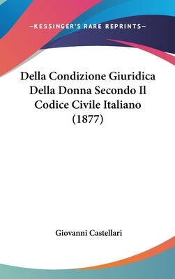 Libro Della Condizione Giuridica Della Donna Secondo Il C...