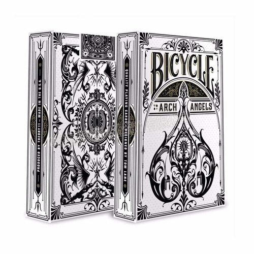 Imagen 2 de 6 de ¡ Cartas Bicycle Archangels Playing Cards Baraja De Poker !!