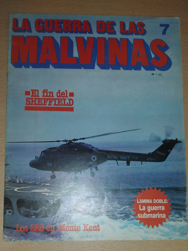 Revista La Guerra De Las Malvinas N°7 Junio De 1986
