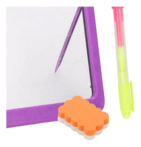 Tablero De Escritura Portátil Ciencia De Escritura Violeta