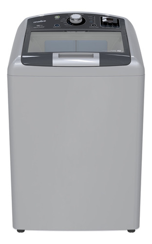 Lavadora automática Mabe LMA46101V plateada y gris diamante 16kg 120 V