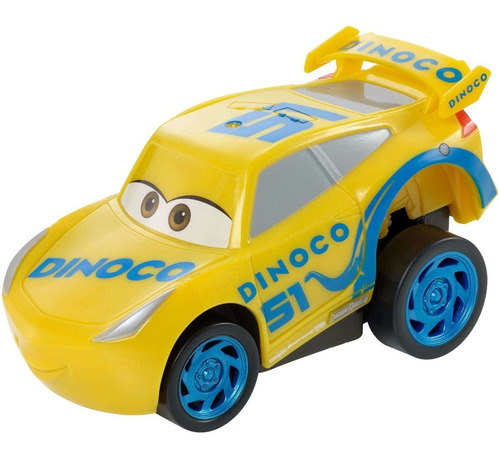 Disney Cars 3 Rev  Dinoco Cruz Ramirez Vehiculo De Friccion