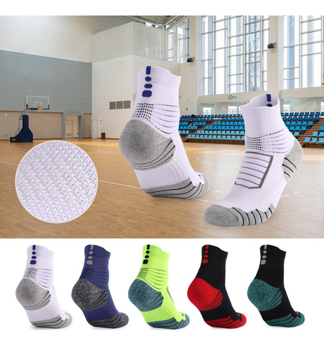 Calcetines De Baloncesto Transpirables, Deportivos, Redondos